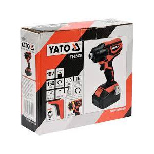 E Zakrętarka Udarowa 18V Li-Ion 4Ah  YATO